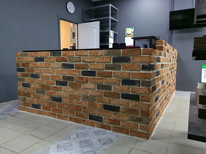 Объект из Кирпич FaberJar WDF Коричневый